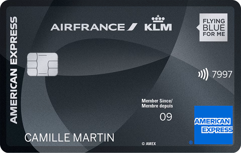 Carte Air France KLM American Express Platinum