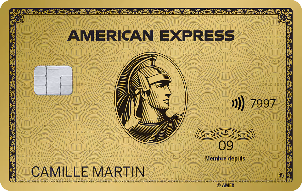 Carte Gold American Express